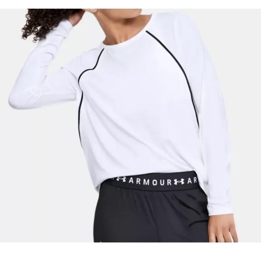 Under Armour UA Heatgear Women's Loose Fit Long Sleeve Shirt size S